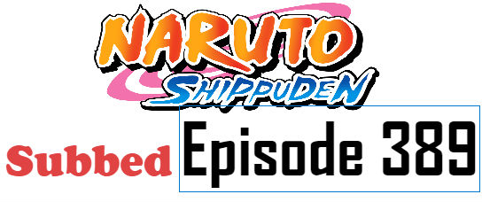 Naruto Shippuden Episode 389 English Subbed
